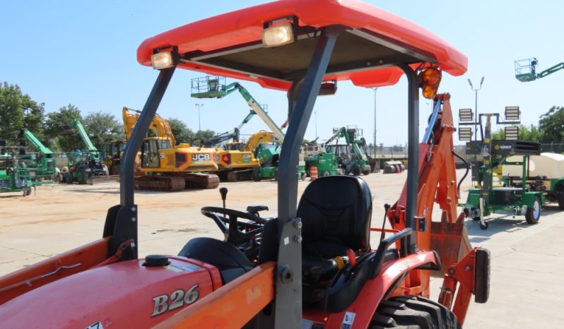 
								2016 Kubota B26 4WD full									